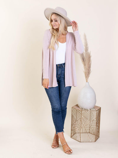ribbed layering piece
