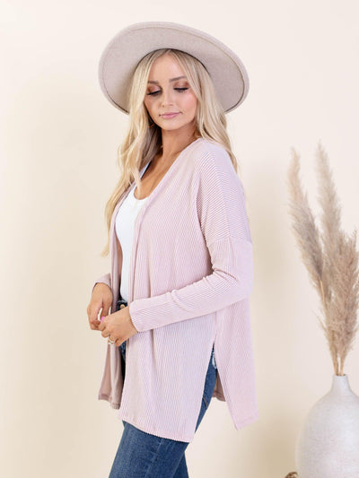 open front cardi