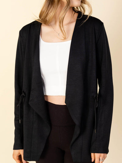 open front layering jacket