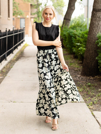 long flowy skirt