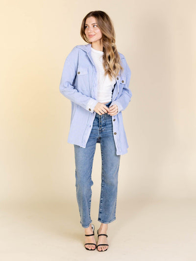 blue shacket