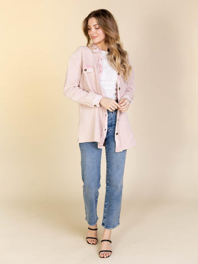 textured relaxed jacket