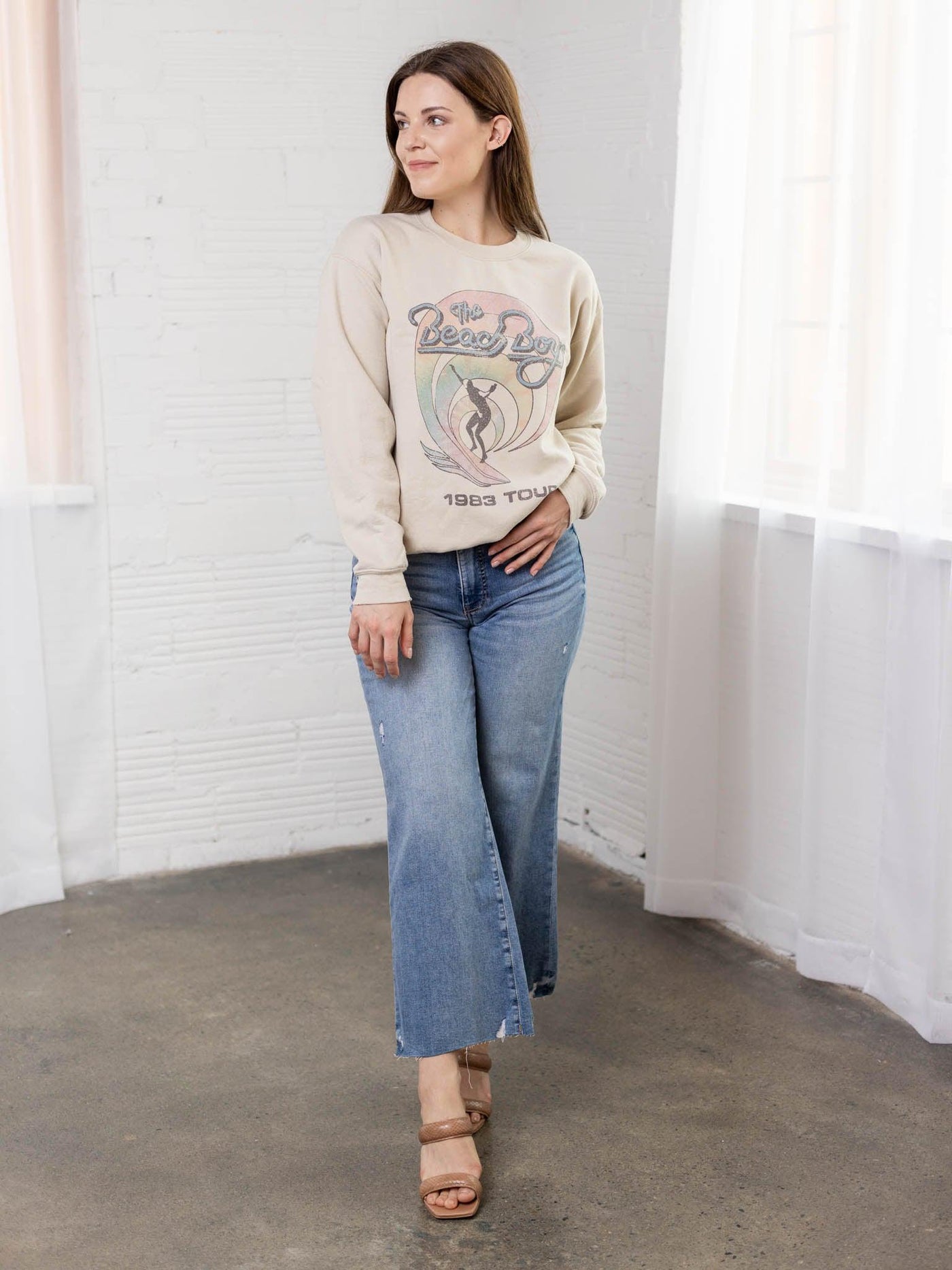 neutral band tee