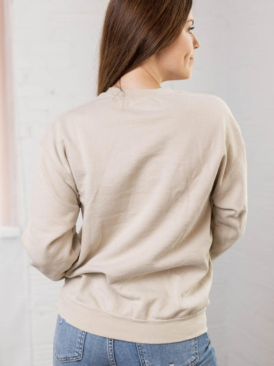neutral beach boys sweatshirt