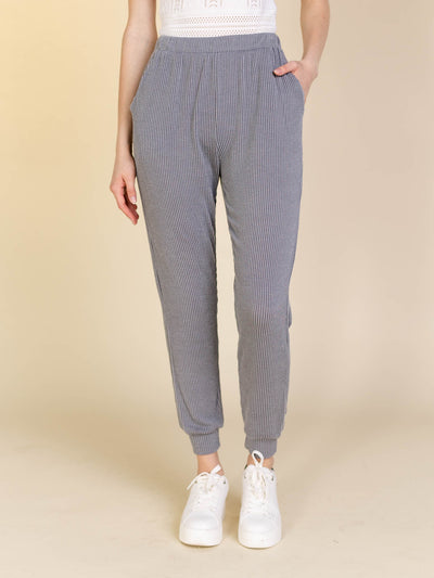 textured joggers