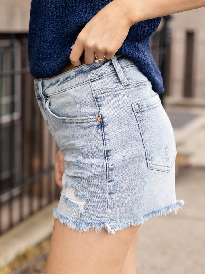MICA Cool Blue 2 High Rise Shorts