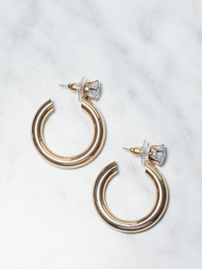 tube hoop earrings