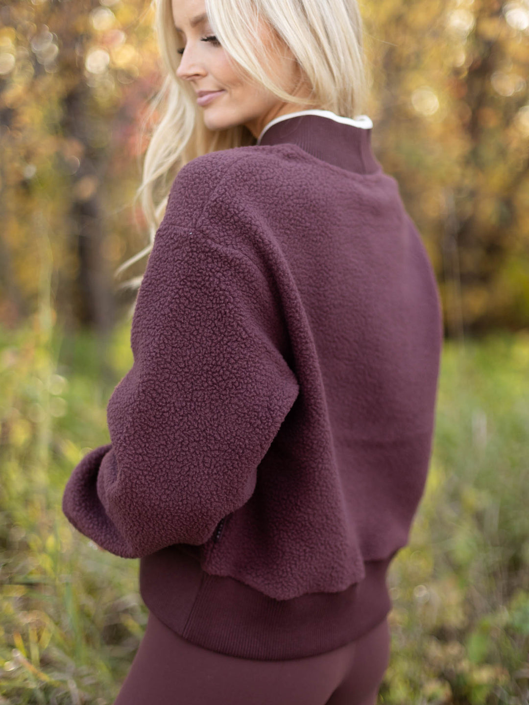 Varley Brenna Button Neck Fleece