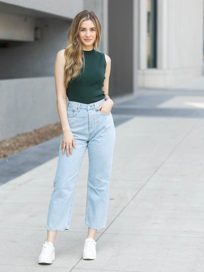 sleeveless sweater knit tank