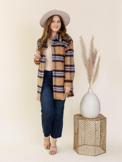 elongated oversized jacket