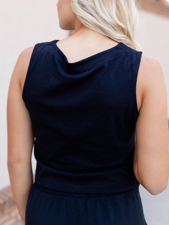 button front boxy tank