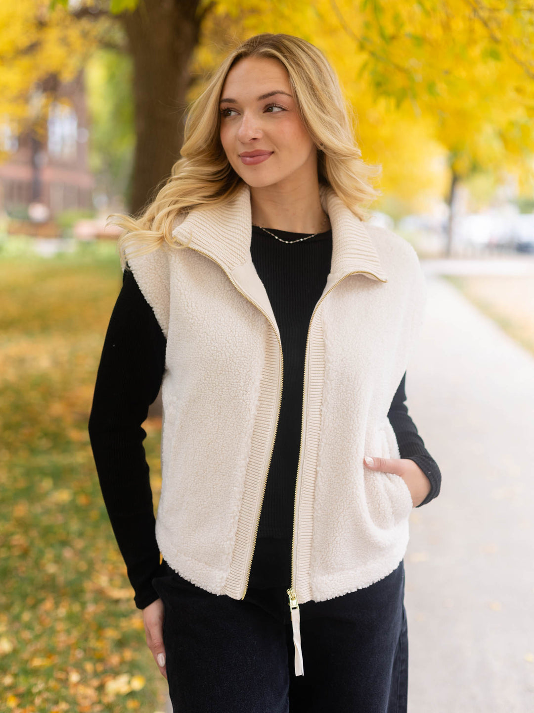 Varley Dominic Sherpa Gilet