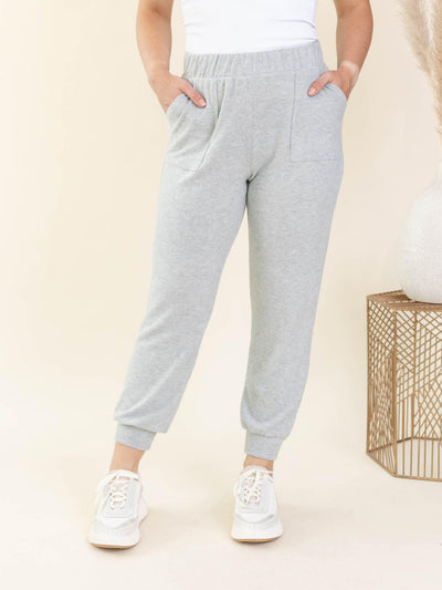 grey jogger
