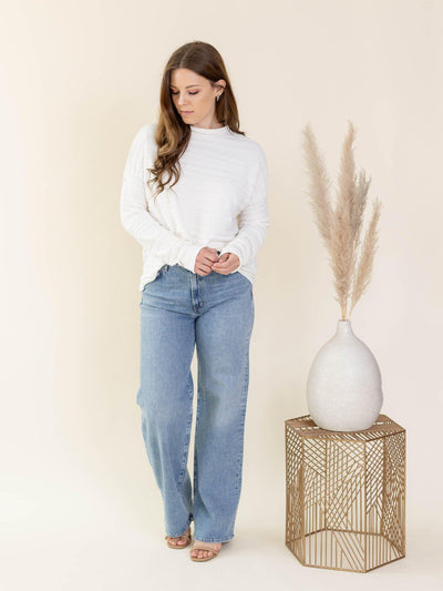 textured white shirt
