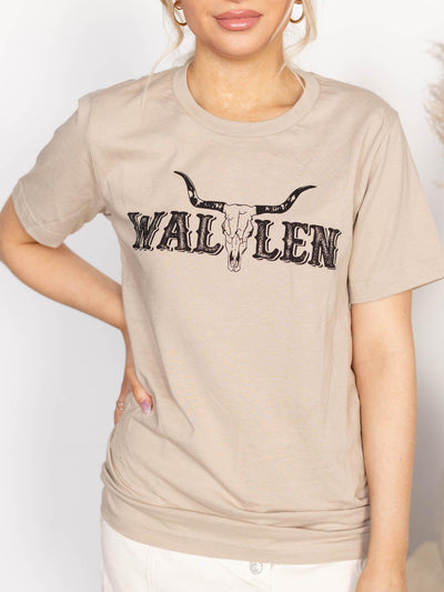wallen western tee