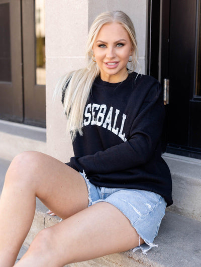 baseball sweatshirt