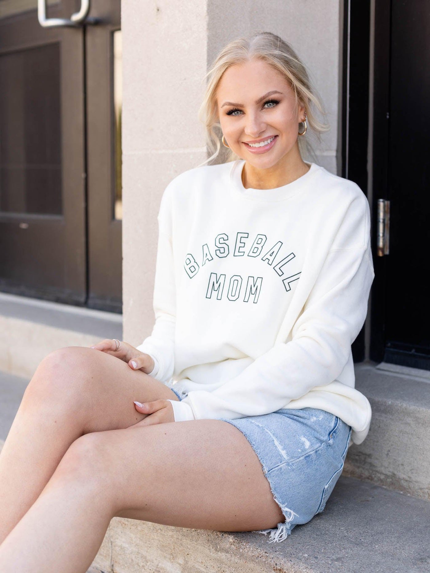 baseball mom sweatshirt