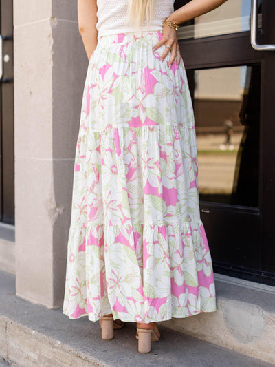 colored skirt