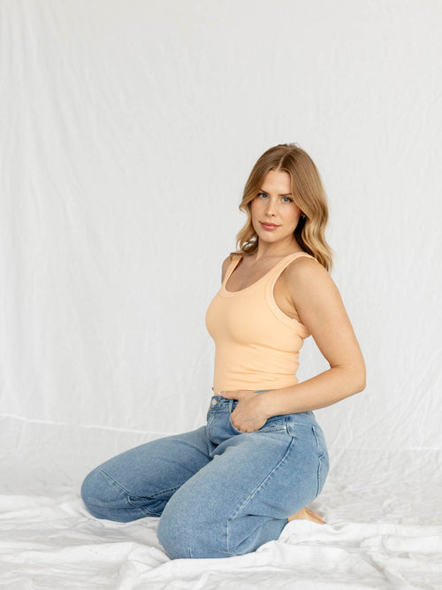 light coral tank top