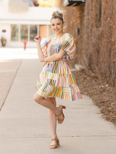 colorful dress