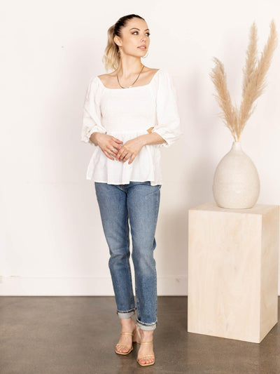 cut out side blouse