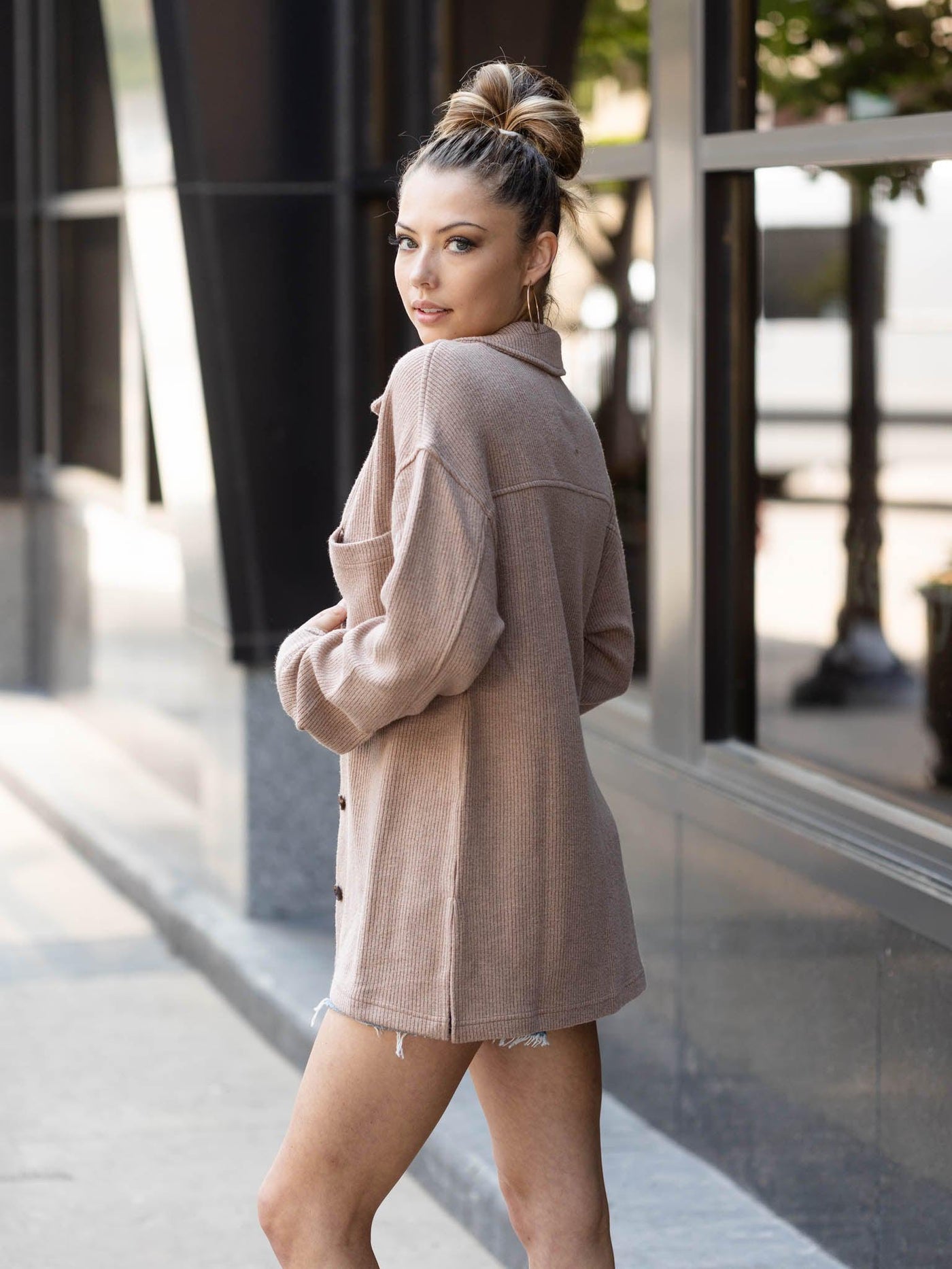 pocket front jacket