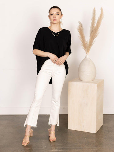 black shirt