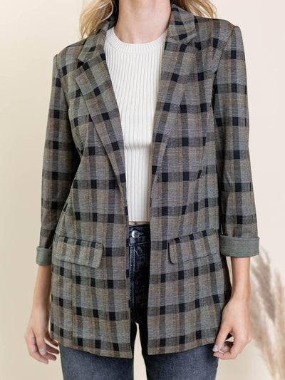 liverpool plaid blazer