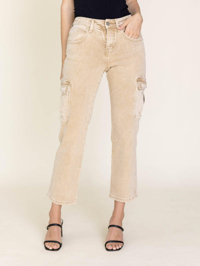 khaki cargo pants