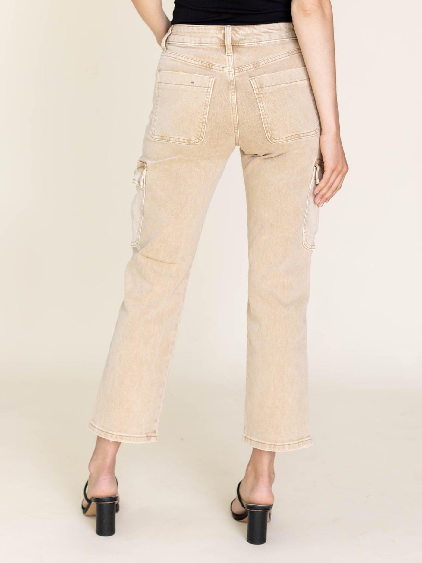washed cargo pants