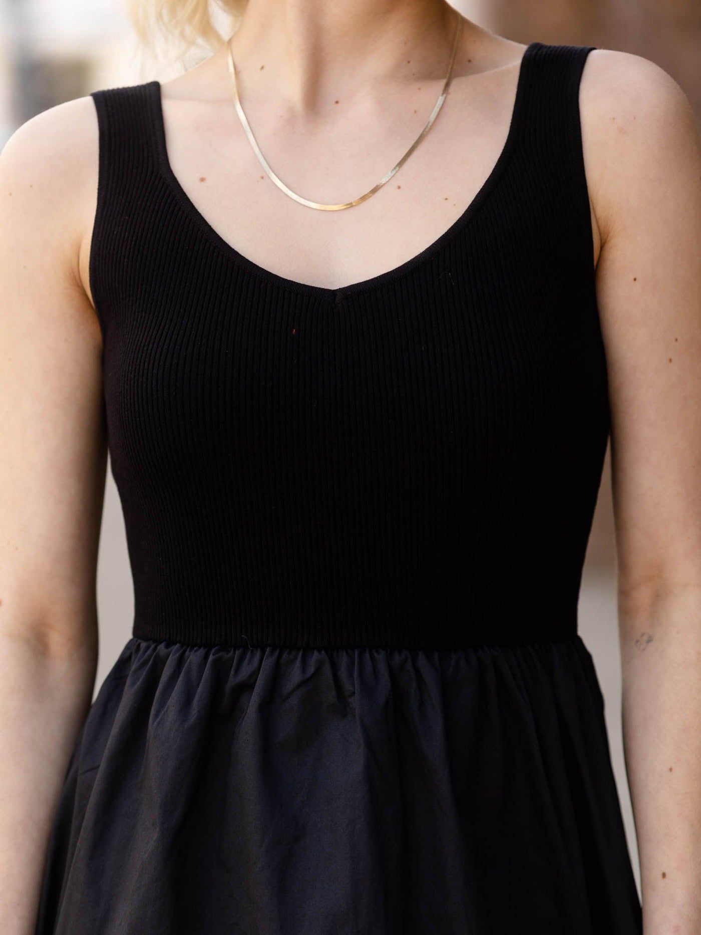 tank structured dress