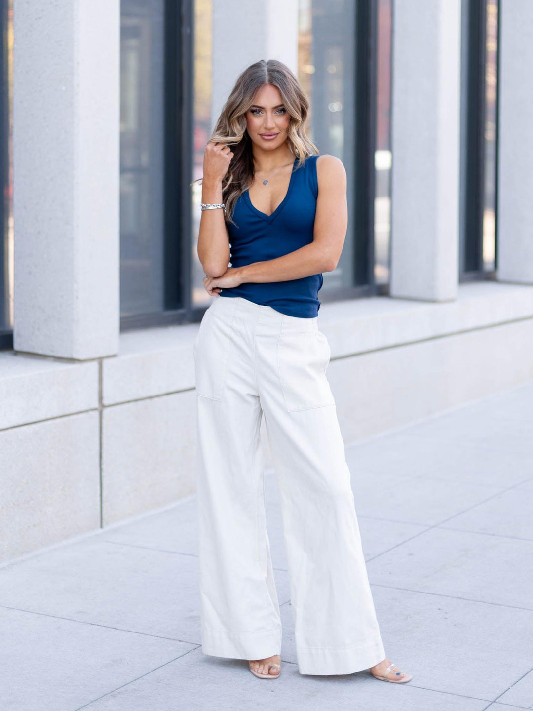 Free People Breezy Denim Pull On