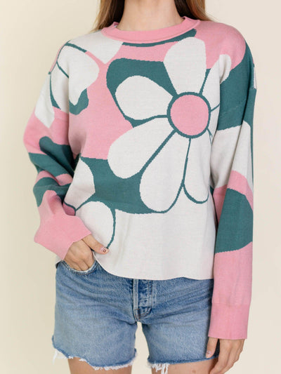 colorful flower top