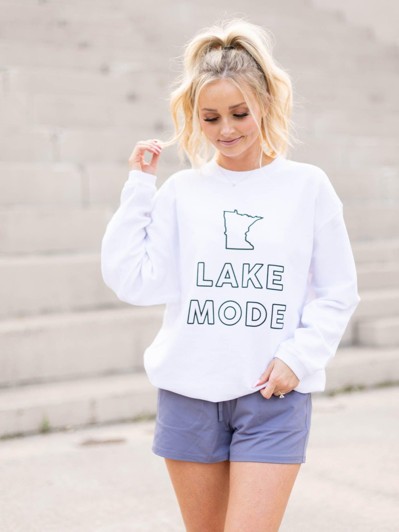 minnesota lakes sweatshirt