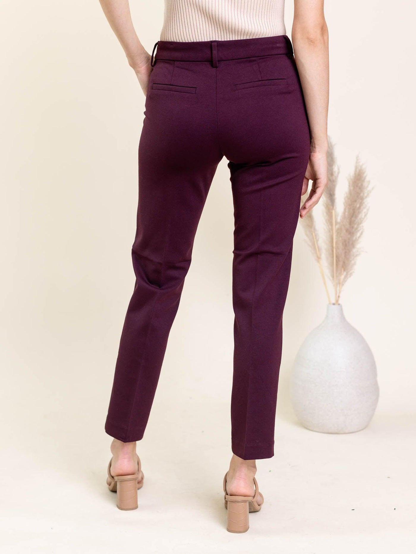 maroon trouser