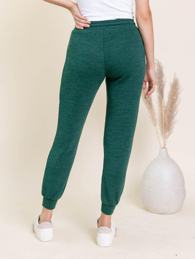 pull on ribbed jogger