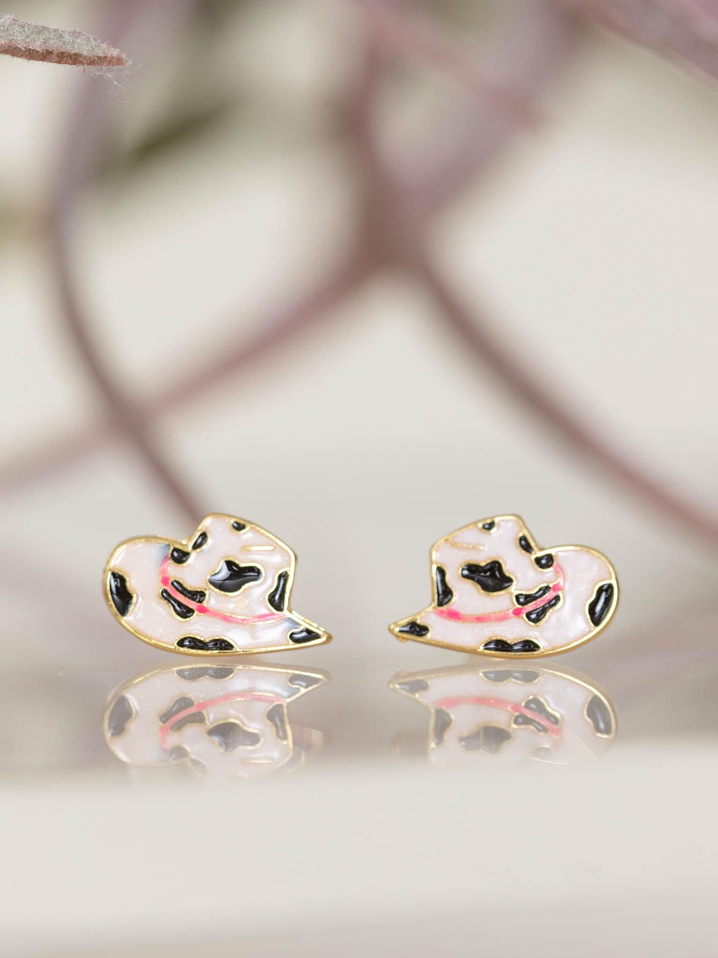 cowboy hat earrings