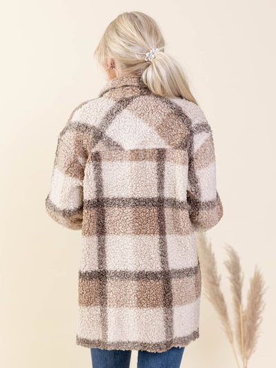 relaxed pocket front jacket