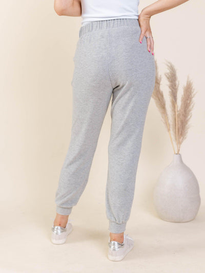 soft grey jogger