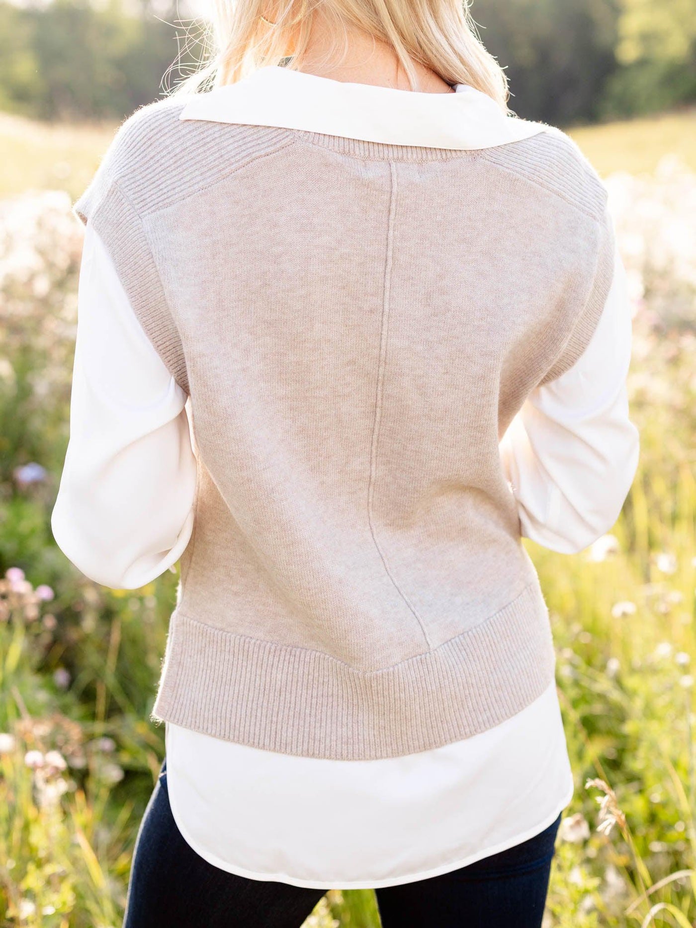 super soft sweater vest