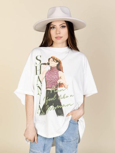 oversized shania tee