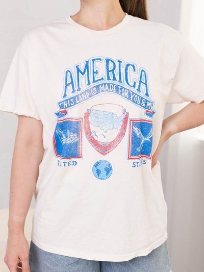 united states graphic tee