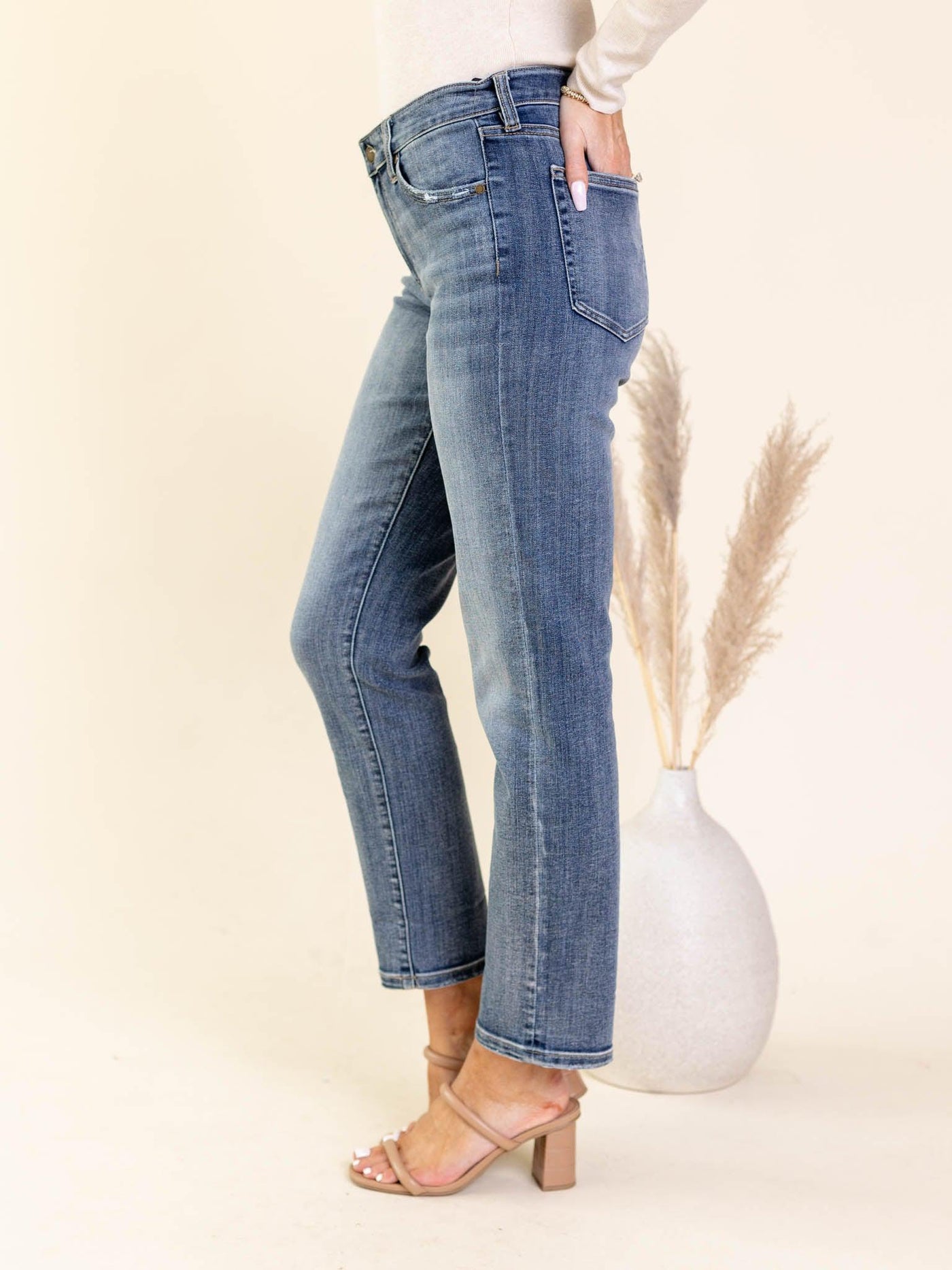 liverpool straight denim