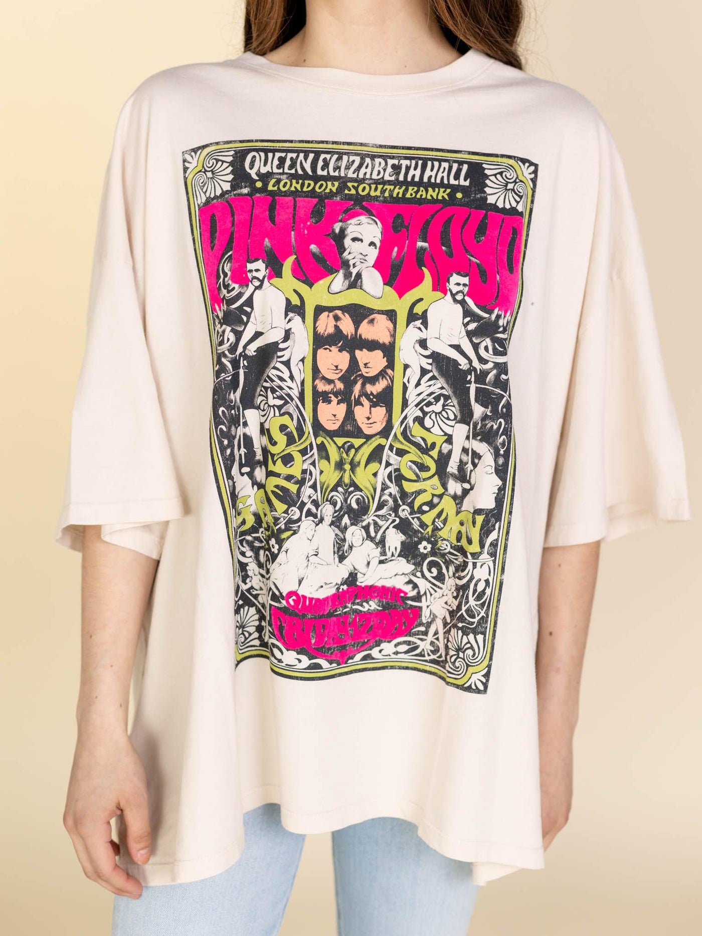oversized band tee