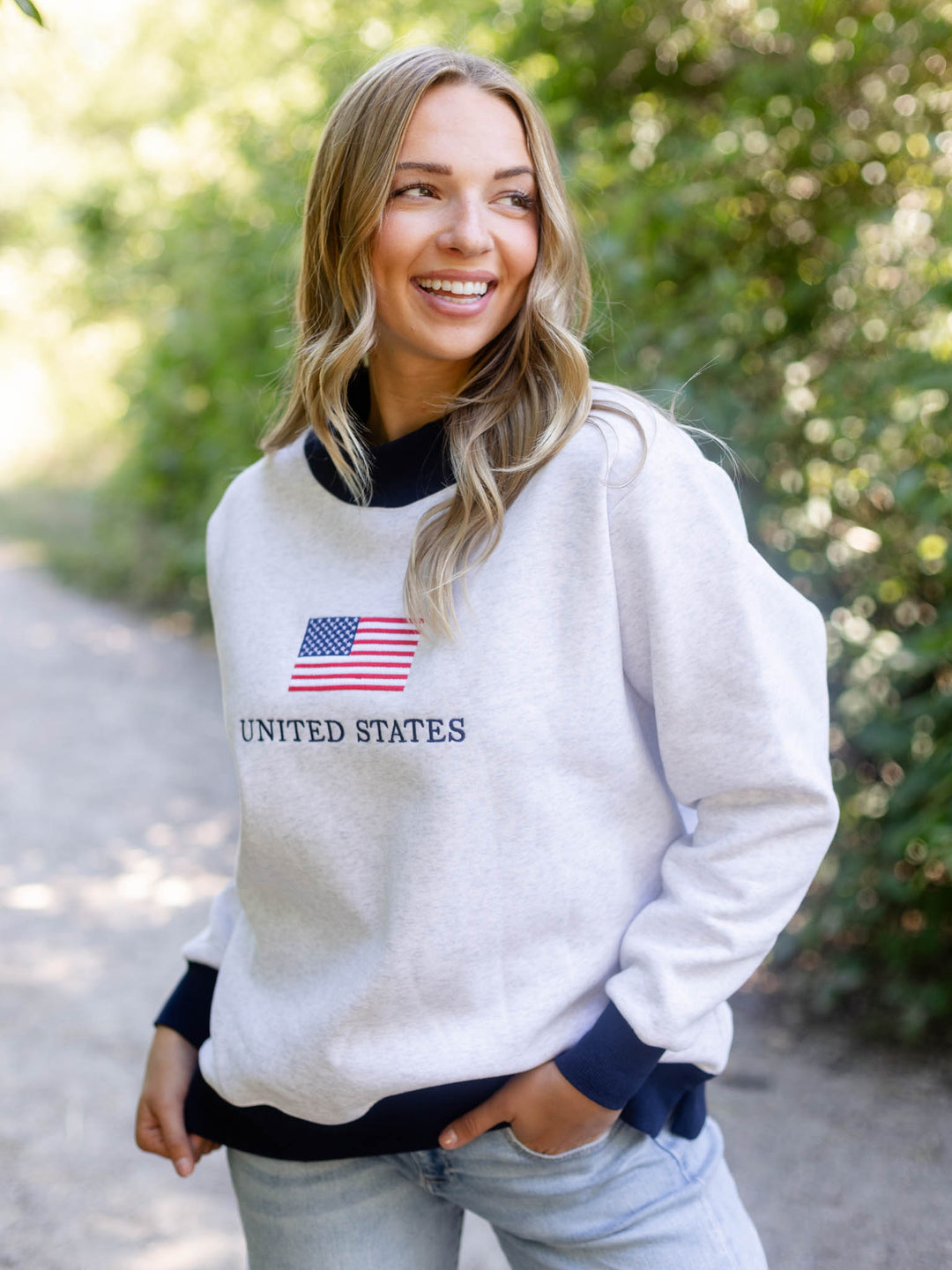 flag sweater