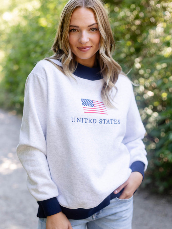 navy top 