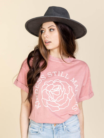 rose graphic tee