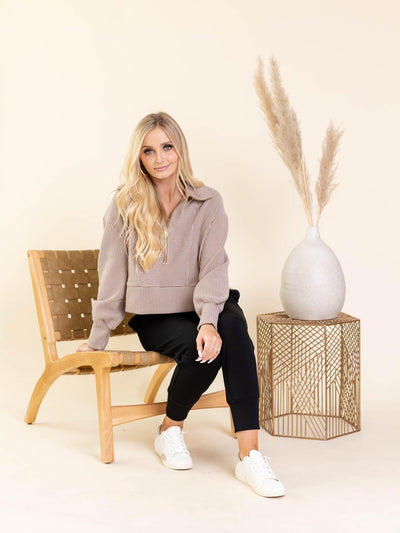 varley neutral pullover