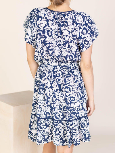 floral tiered dress