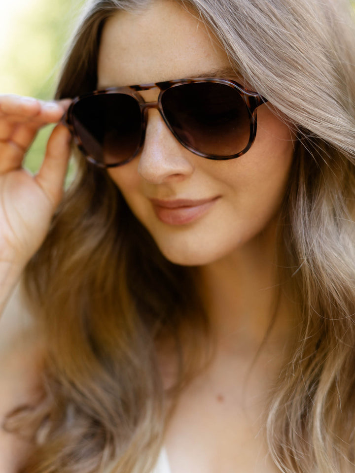 Blue Gem Rose Aviator